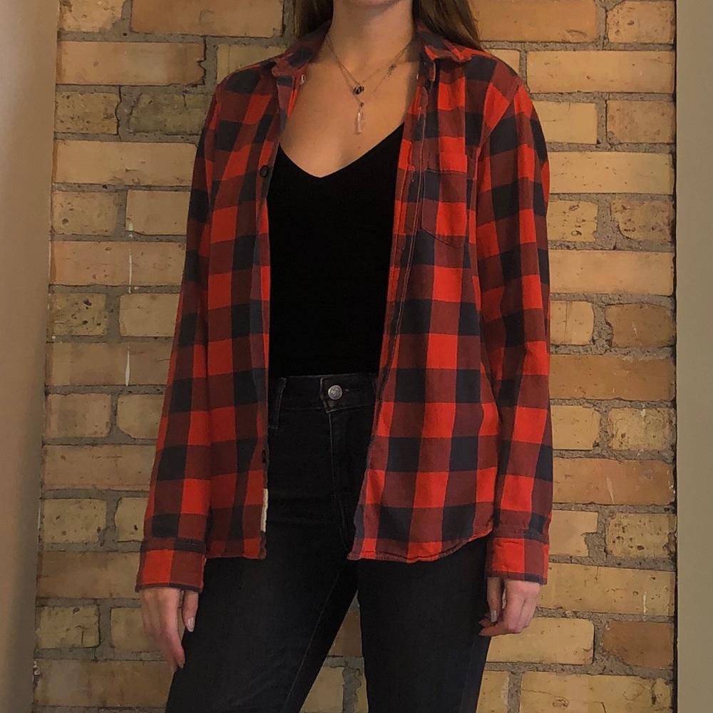 Orange Flannel | Men’s Size Small
